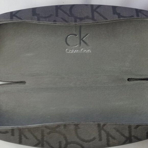 Calving Klein Classic Tan Print All Over Eye Glasses Sunglasses Hard Case Only - Picture 6 of 7
